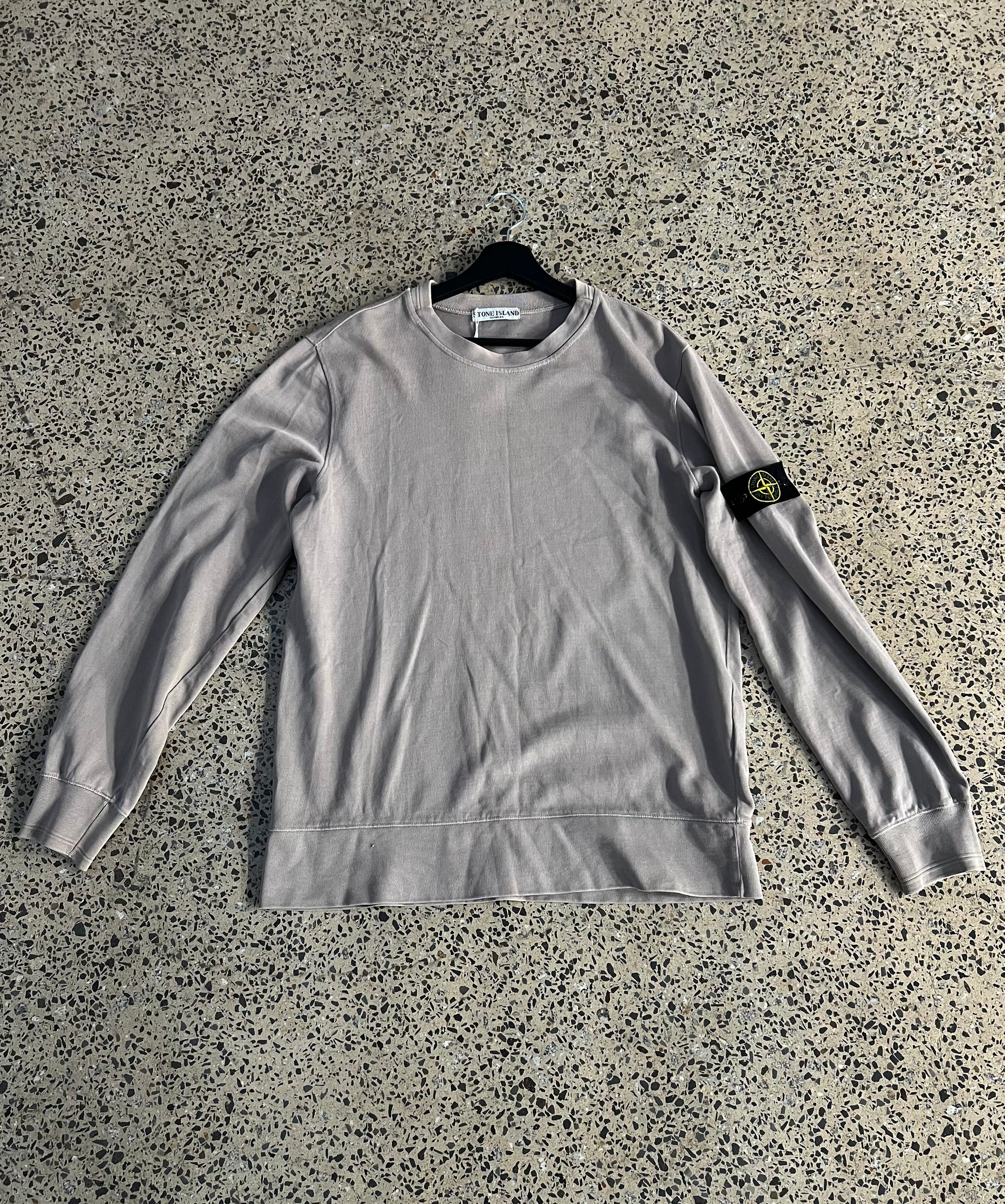 Stone Island Grey Crewneck Sweatshirt (L)