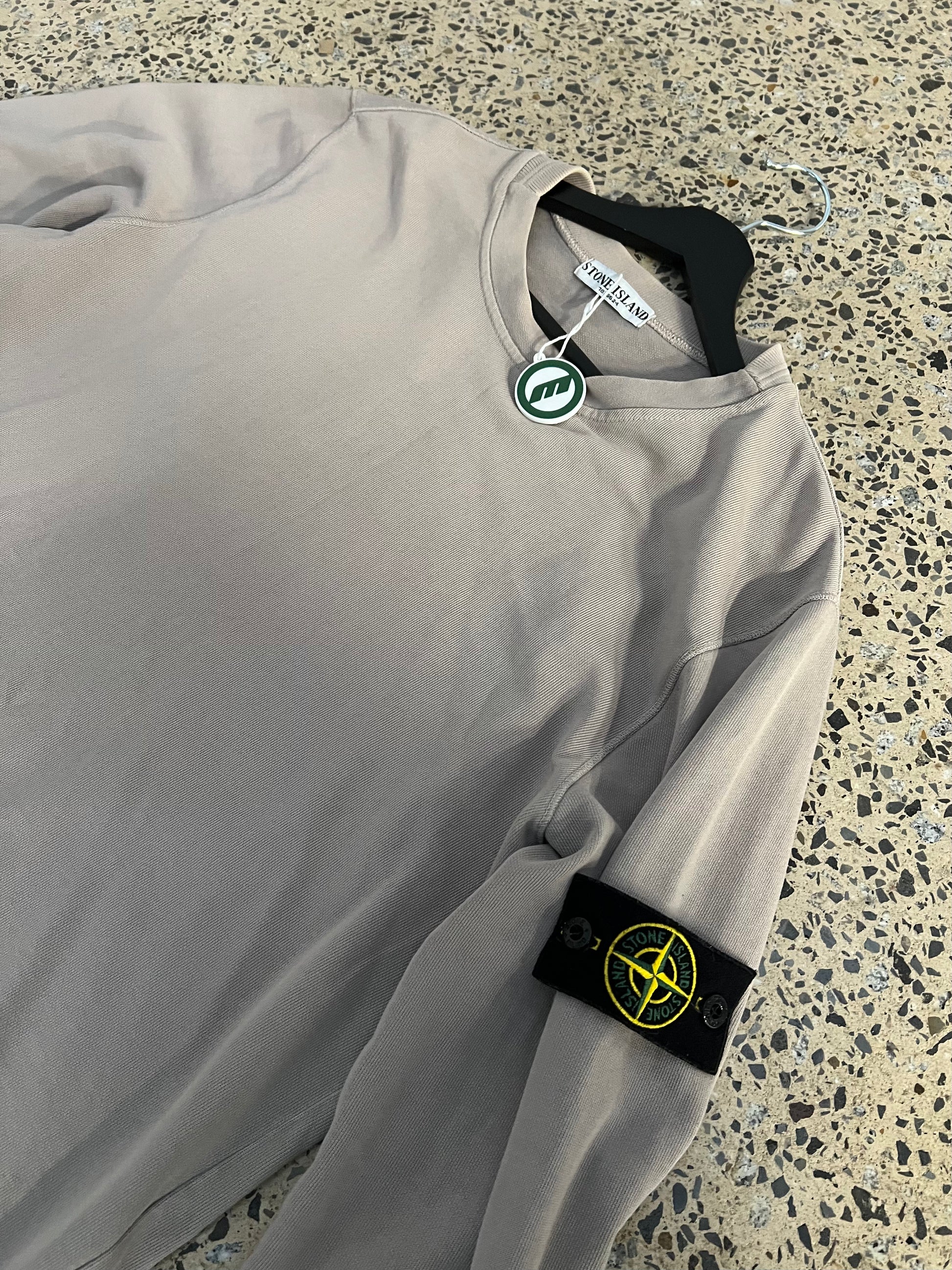 Stone Island Grey Crewneck Sweatshirt (L)