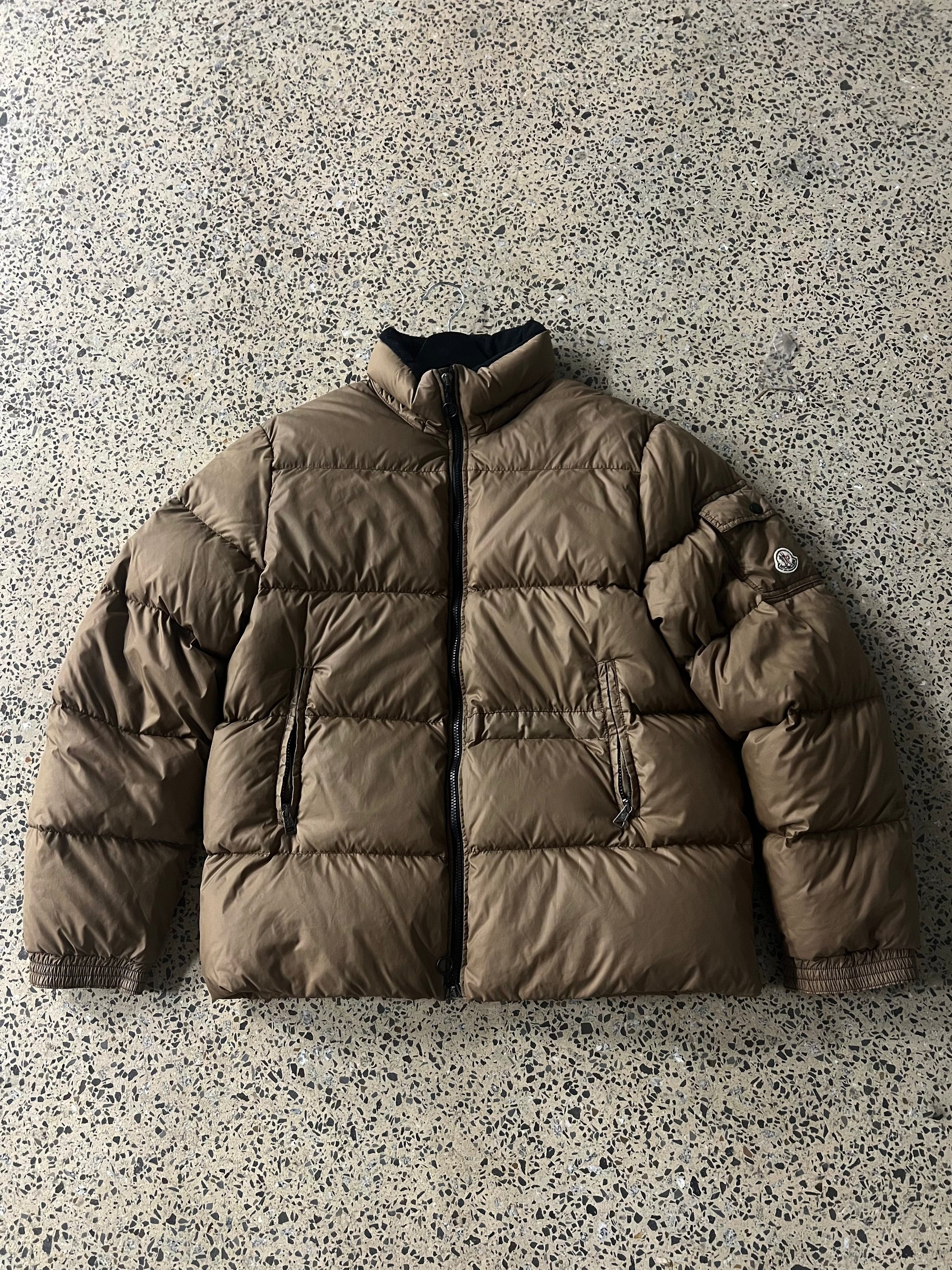 Moncler Brown Down Puffer Jacket (L-XL)