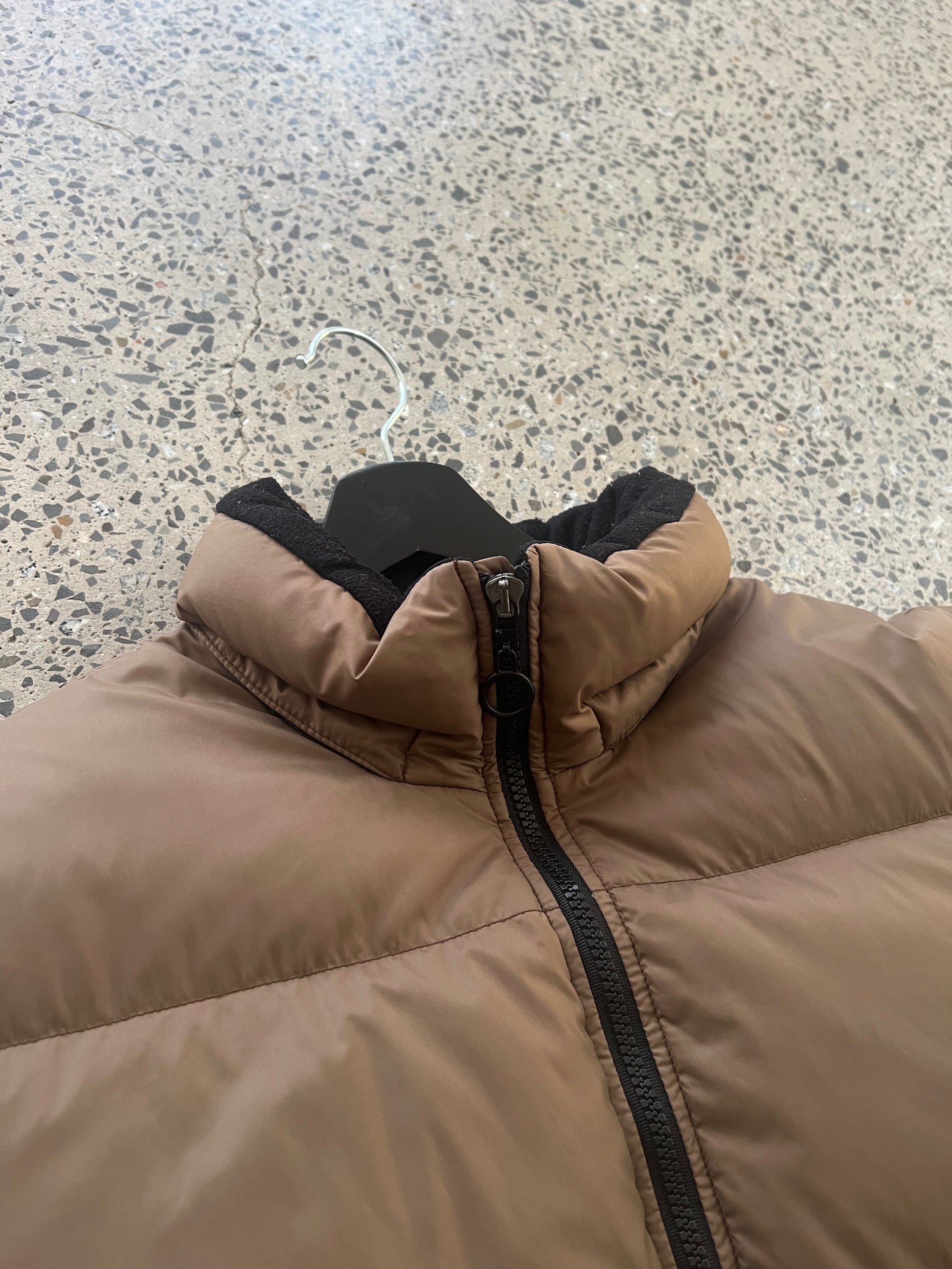 Moncler Brown Down Puffer Jacket (L-XL)