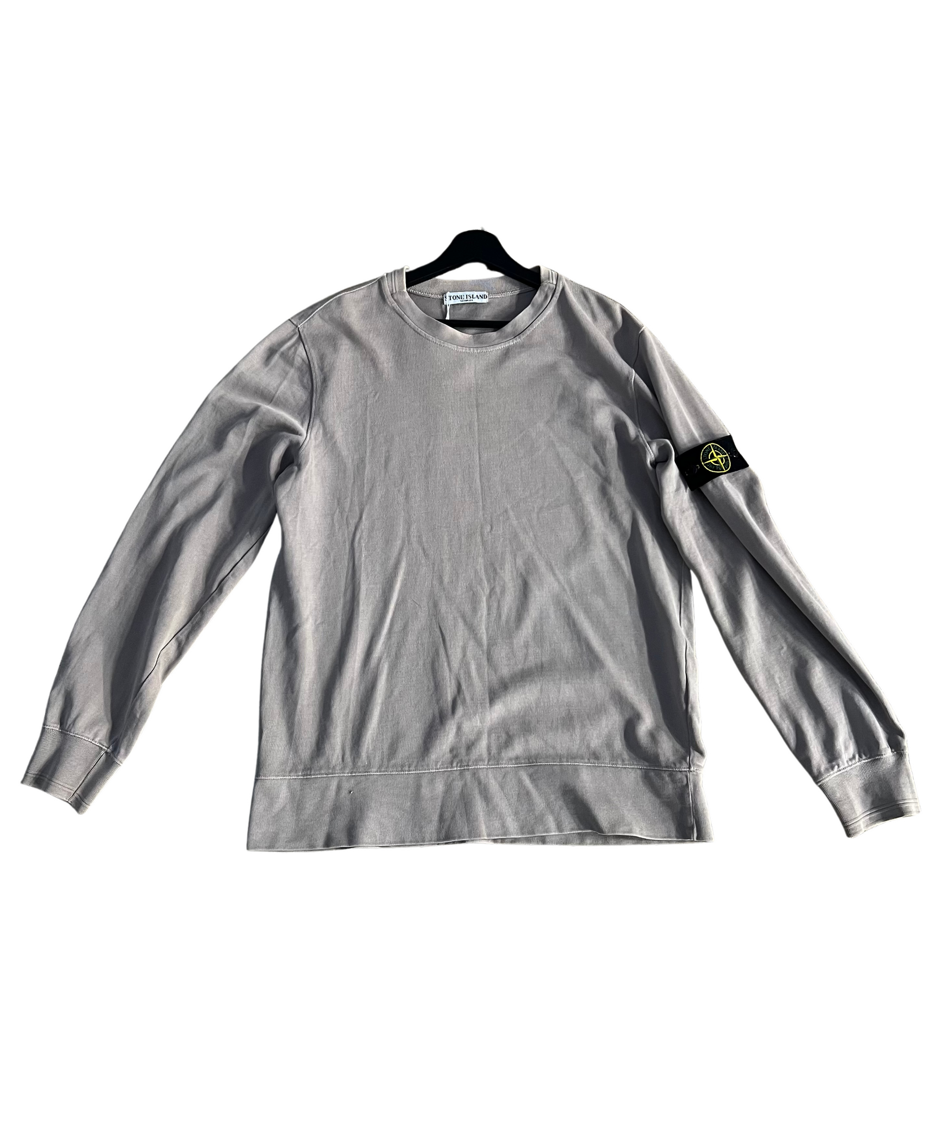 Stone Island Grey Crewneck Sweatshirt (L)