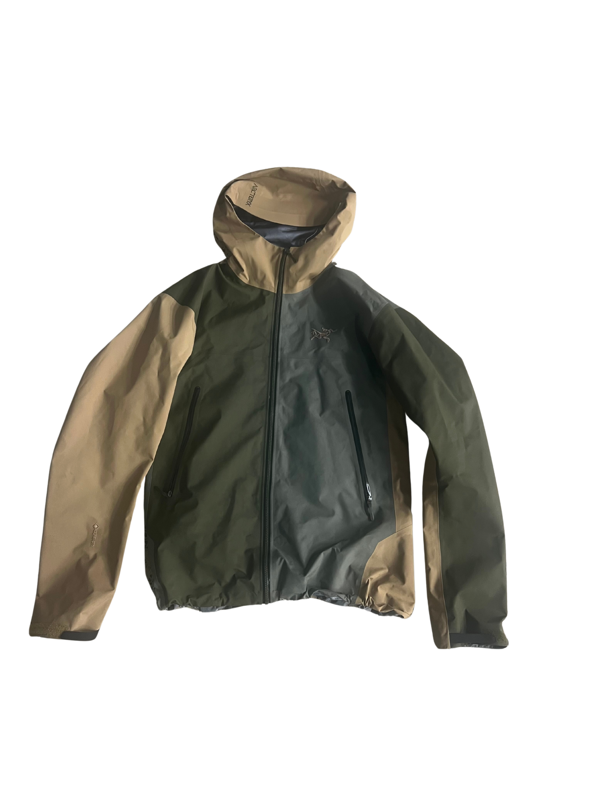 Arc’teryx Olive/Brown Beta AR Gore-Tex Pro Shell Jacket (M)